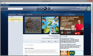 miniPandora: Free mini browser for Pandora.com